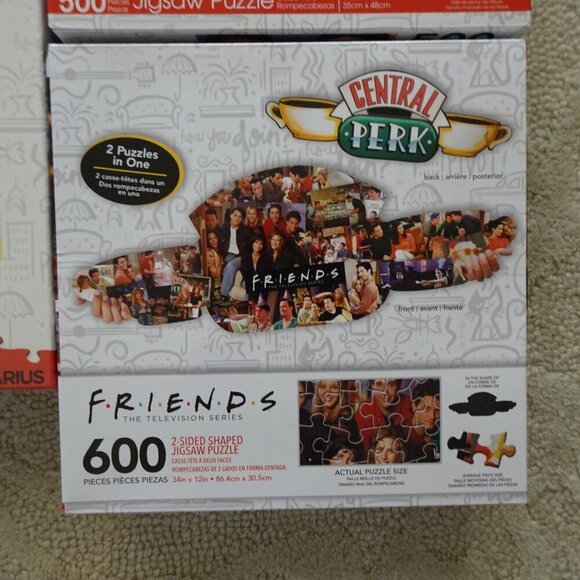 FRIENDS TV Show Jigsaw Puzzles SET OF 3 New Sealed - Picture 4 of 11